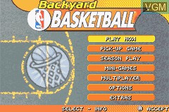 Backyard Basketball For Nintendo Gameboy Advance The Video Games Museum