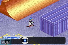 In-game screen of the game Disney Sports - Skateboarding on Nintendo GameBoy Advance