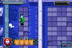 In-game screen of the game Monster Force on Nintendo GameBoy Advance