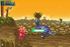 In-game screen of the game Turok - Evolution on Nintendo GameBoy Advance