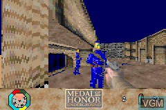In-game screen of the game Medal of Honor - Underground on Nintendo GameBoy Advance