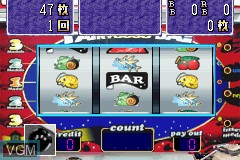 In-game screen of the game Slot! Pro 2 Advance - Go Go Juggler & New Tairyou on Nintendo GameBoy Advance