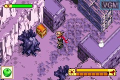 In-game screen of the game Boktai - The Sun Is in Your Hand on Nintendo GameBoy Advance