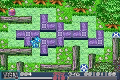 In-game screen of the game Shin Megami Tensei - Devil Children - Puzzle de Call! on Nintendo GameBoy Advance