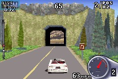In-game screen of the game Corvette on Nintendo GameBoy Advance