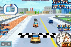 In-game screen of the game Road Trip - Shifting Gears on Nintendo GameBoy Advance