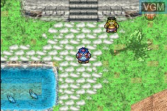 In-game screen of the game Dragon Quest Characters - Torneko no Daibouken 3 Advance - Fushigi no Dungeon on Nintendo GameBoy Advance