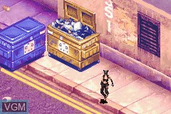 In-game screen of the game Catwoman on Nintendo GameBoy Advance
