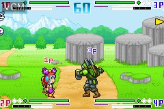 In-game screen of the game Croket! 4 - Bank no Mori no Mamorigami on Nintendo GameBoy Advance