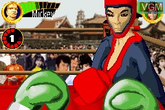 In-game screen of the game Boxing Fever on Nintendo GameBoy Advance