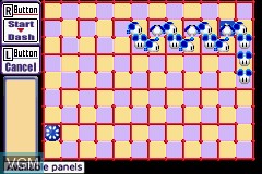 In-game screen of the game ChuChu Rocket! on Nintendo GameBoy Advance