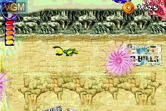 In-game screen of the game Shark Tale on Nintendo GameBoy Advance