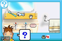 In-game screen of the game EZ-Talk Shokyuuhen 1 on Nintendo GameBoy Advance