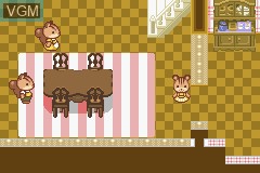 In-game screen of the game Sylvania Families - Fashion Designer ni Naritai! Kurumi Risu no Onna no Ko on Nintendo GameBoy Advance