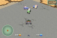 In-game screen of the game Car Battler Joe on Nintendo GameBoy Advance