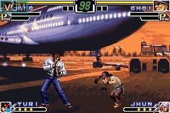 In-game screen of the game King of Fighters EX, The - Neo Blood on Nintendo GameBoy Advance