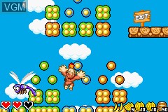 In-game screen of the game DK - King of Swing on Nintendo GameBoy Advance