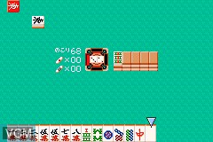 In-game screen of the game Mahjong Keiji on Nintendo GameBoy Advance