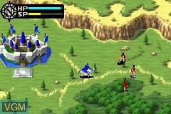 In-game screen of the game Napoleon on Nintendo GameBoy Advance