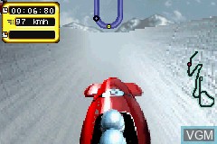 In-game screen of the game Salt Lake 2002 on Nintendo GameBoy Advance