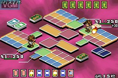In-game screen of the game Shaman King - Chou Senjiryakketsu 2 on Nintendo GameBoy Advance