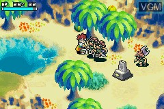 In-game screen of the game Shining Soul on Nintendo GameBoy Advance