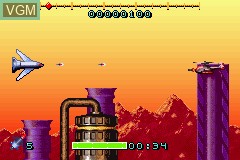 In-game screen of the game Thunderbirds - International Rescue on Nintendo GameBoy Advance