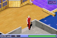 In-game screen of the game Sims 2, The on Nintendo GameBoy Advance