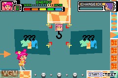 In-game screen of the game Hi Hi Puffy AmiYumi - Kaznapped! on Nintendo GameBoy Advance