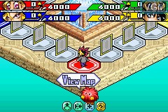 In-game screen of the game Yu-Gi-Oh! Double Pack 2 on Nintendo GameBoy Advance
