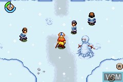In-game screen of the game Avatar - The Last Airbender on Nintendo GameBoy Advance