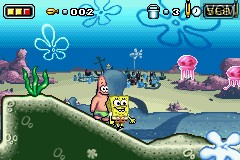 2 Games in 1 - The SpongeBob SquarePants Movie / SpongeBob SquarePants and Friends in Freeze Frame Frenzy