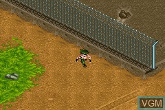 In-game screen of the game Commandos 2 on Nintendo GameBoy Advance
