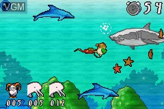 In-game screen of the game Wild Thornberrys Movie, The on Nintendo GameBoy Advance
