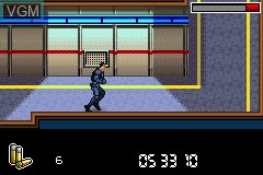 In-game screen of the game Mission Impossible - Operation Surma on Nintendo GameBoy Advance