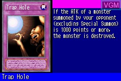 In-game screen of the game Yu-Gi-Oh! Duel Monsters Expert 3 on Nintendo GameBoy Advance