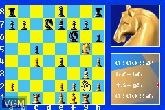 In-game screen of the game Chessmaster on Nintendo GameBoy Advance