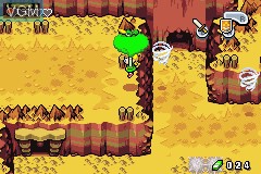 In-game screen of the game Legend of Zelda, The - The Minish Cap on Nintendo GameBoy Advance
