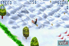 In-game screen of the game Jonny Moseley - Mad Trix on Nintendo GameBoy Advance