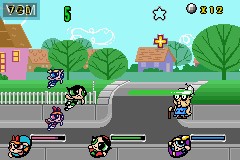 In-game screen of the game Powerpuff Girls, The - Mojo Jojo A-Go-Go on Nintendo GameBoy Advance