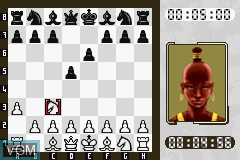 In-game screen of the game Virtual Kasparov on Nintendo GameBoy Advance