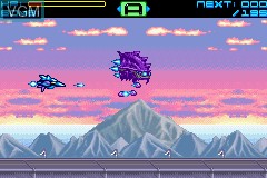 In-game screen of the game Sigma Star Saga on Nintendo GameBoy Advance