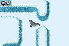In-game screen of the game Arctic Tale on Nintendo GameBoy Advance