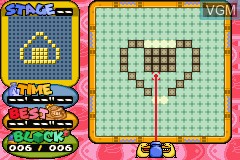 In-game screen of the game Guru Logic Champ on Nintendo GameBoy Advance