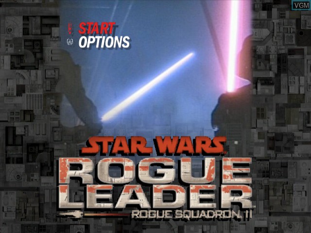 Image result for rogue leader rogue squadron 2 start screen