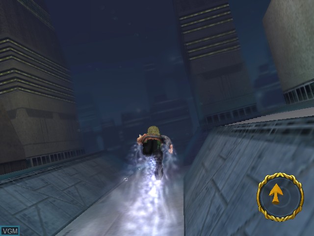 In-game screen of the game Aquaman - Battle for Atlantis on Nintendo GameCube