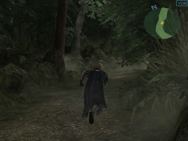 In-game screen of the game Lord of the Rings, The - The Third Age on Nintendo GameCube