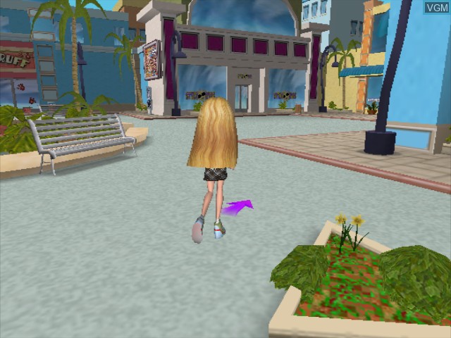 In-game screen of the game Bratz - Forever Diamondz on Nintendo GameCube