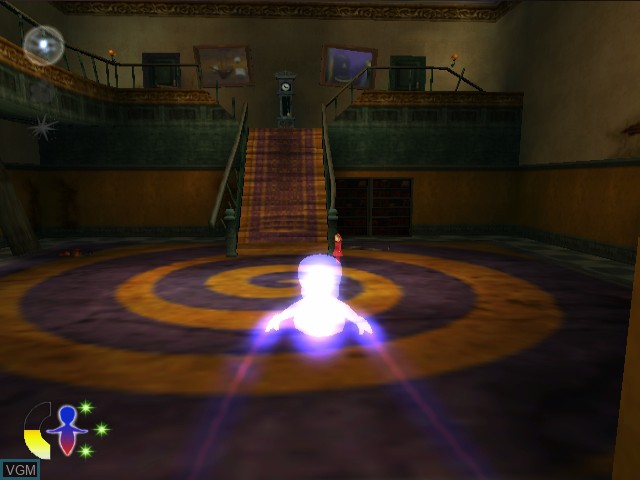 In-game screen of the game Casper - Spirit Dimensions on Nintendo GameCube