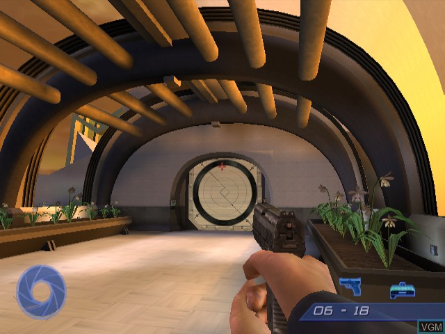 In-game screen of the game 007 - Agent Under Fire on Nintendo GameCube